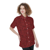 RP-Women's Short Sleeve Shirt With Pocket