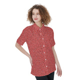 RP-Women's Short Sleeve Shirt With Pocket