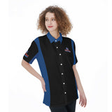 RP-All-Over Print Women's Short Sleeve Shirt With Pocket