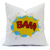 BAM! Pop Art Pillow Cover