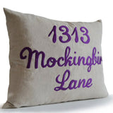 Address Pillow Cover