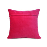 Hot Pink Greek Key Throw Pillow Cover