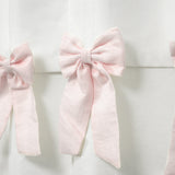 Custom Bow Valance Curtain