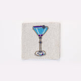 Beaded Drink Coaster, Set of 5 Coasters