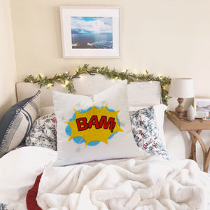 BAM! Pop Art Pillow Cover