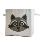 Animal Motif Fabric Storage Bin