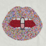 Chill Pill Beaded Pop-Art Wall Decor