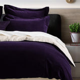 Cotton Velvet Duvet Cover Set