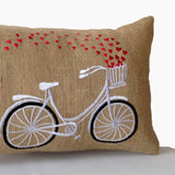 Bicycle Throw Pillow