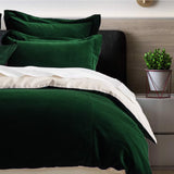 Cotton Velvet Duvet Cover Set