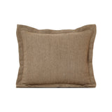 Double Flange Chevron Throw Pillow