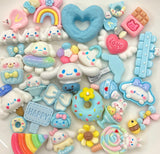 Kawaii azzurro set charm