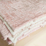 Blush Pink Velvet Quilt