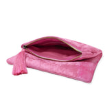 Bubblegum Pink Foldover Bag