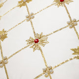 Gilded Elegance Christmas Pillow Cover