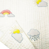 Clouds Rainbow Quilt