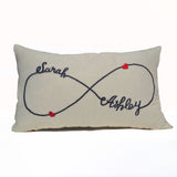 Couples Infinity Pillow Cover