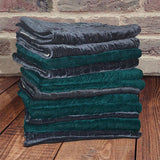 Customizable Teal Velvet Quilt