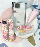 DIY Handmade custom phone case | Pink