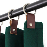 Dark Green Insulation Curtain