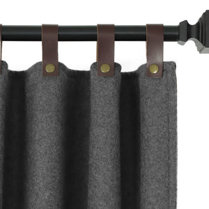 Energy Efficient Wool Curtains to Help Block Noise, Cut Draft and Cut Light