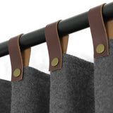 Energy Efficient Wool Curtains to Help Block Noise, Cut Draft and Cut Light