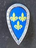 Custom French Kite Shield (in Oxidized Iron)