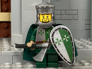 Crusader w/Custom Crusader Helm & Shield! (Oxidized Iron)