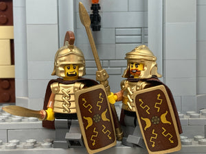 Custom Roman Centurion and Legionary (In Metallic GOLD)