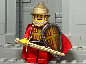 Byzantine Foot Soldier w/NEW Helm, Custom Sword + Kite Shield and Torso Designs!