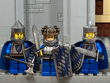 Bavarian King and Guards w/NEW Bavarian Shield Designs! (in Oxidized Iron)