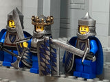 Bavarian King and Guards w/NEW Bavarian Shield Designs! (in Oxidized Iron)