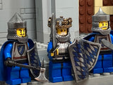 Bavarian King and Guards w/NEW Bavarian Shield Designs! (in Oxidized Iron)