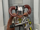 'Winter' Teutonic Knight w/Custom Ram Horns, Kite Shield & Fur Skins