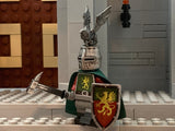 Griffin Knight w/Great Helm & Custom Griffin Figurine Prototype!