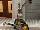 Griffin Knight w/Great Helm & Custom Griffin Figurine Prototype!