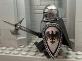 German 'Destroyer' Knight w/Latest Custom Wenzel Bascinet, Armor & Poleaxe!