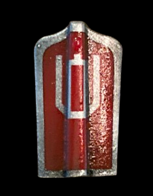 Custom Lithuanian Pavise Shield (in Oxidized Iron)