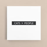 Canvas Quote - Cats > People