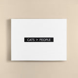 Canvas Quote - Cats > People