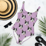 Custom Pet Art 1 Piece Bathing Suit - Pop Your Pup!™