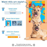 Custom Pet Art Acrylic Wall Art