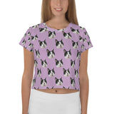 Custom Pet Art All-Over Print Crop Top