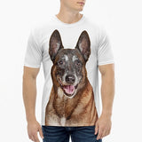 Custom Pet Art All Over Print Tee