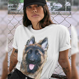 Custom Pet Art All Over Print Tee