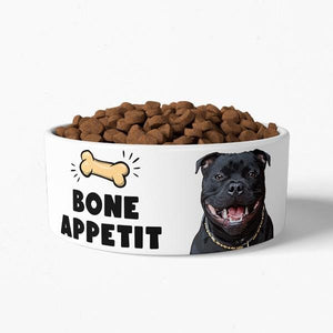 Custom Pet Art Pet Bowls