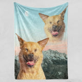 Custom Pet Art Fleece Blanket