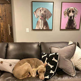 Custom Pet Art Framed Canvas