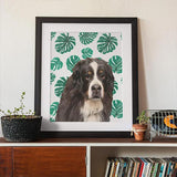 Custom Pet Art Framed Gallery Print