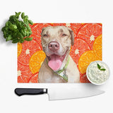 Custom Pet Art Glass Cutting Board